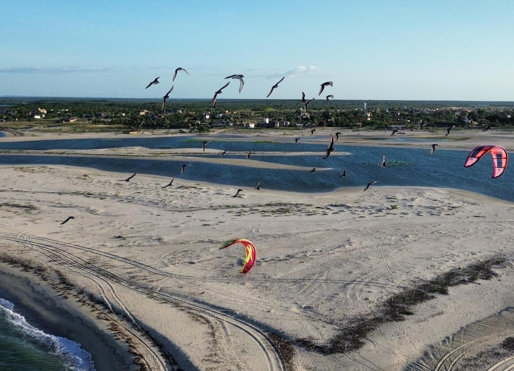 Amazonia Kite Club Otel Luis Correia Dış mekan fotoğraf