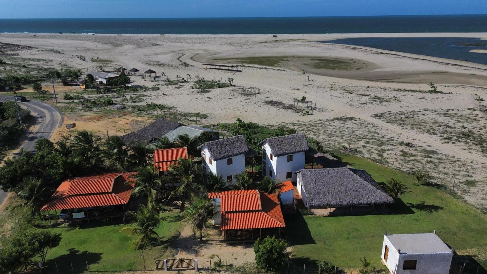Amazonia Kite Club Otel Luis Correia Dış mekan fotoğraf