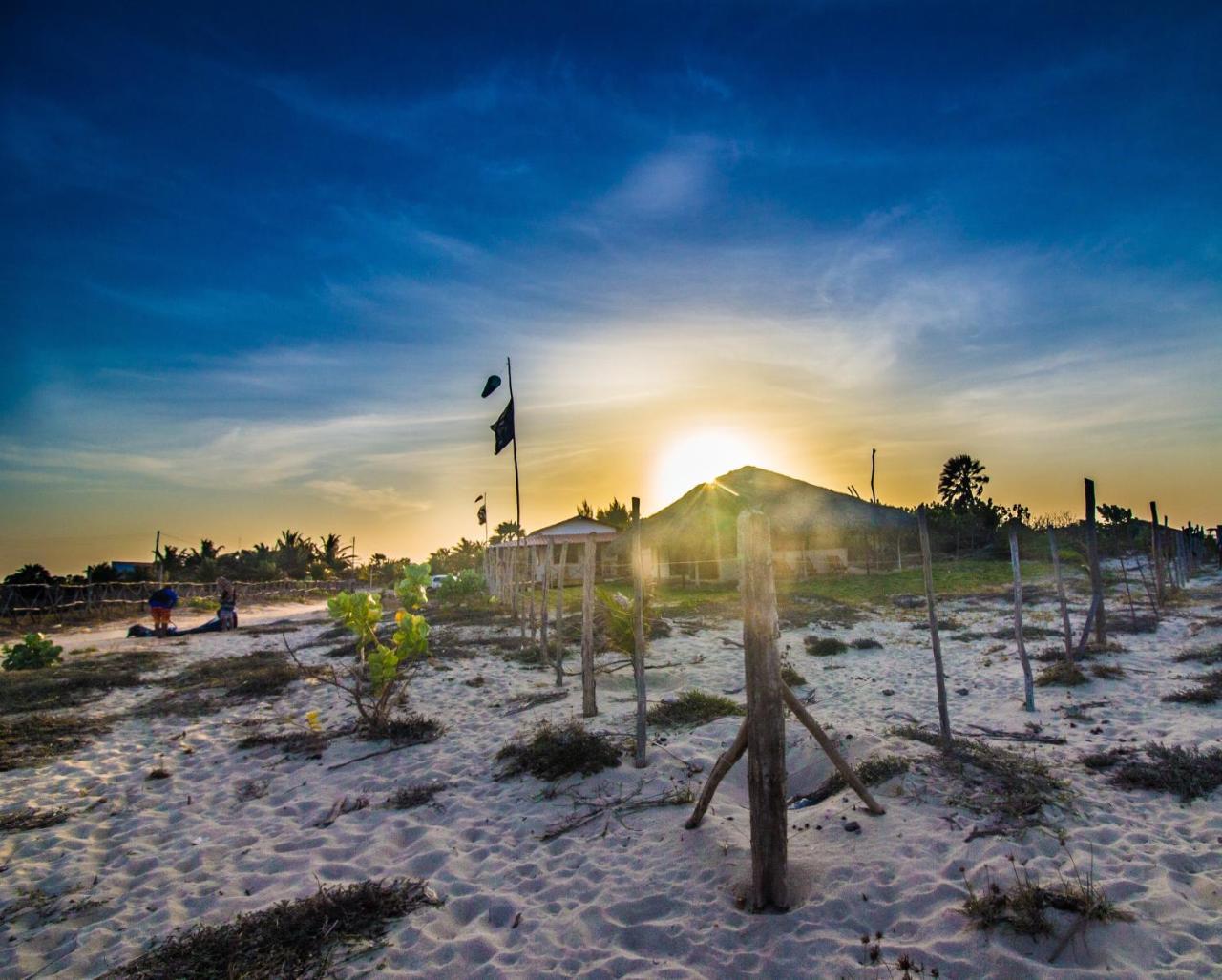 Amazonia Kite Club Otel Luis Correia Dış mekan fotoğraf